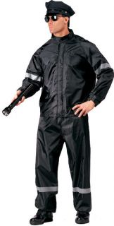 High Visibility Reflective 2 PC Police Officer Rainsuit