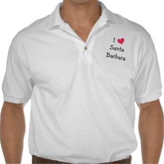 Love Santa Barbara Polo Shirt 