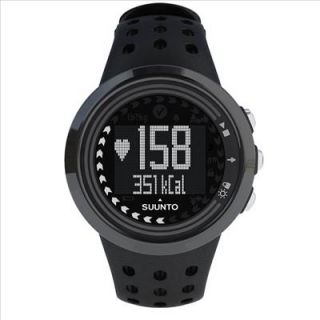 Suunto M5 All Black Watch Heart Rate Fitness Sports HRM