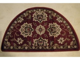Red Tones Hearth Rug Fireplace 25 x 42 New