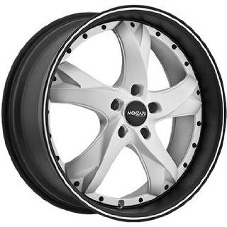 Menzari Z11 18x8 White Wheel / Rim 5x120 with a 35mm Offset and a 74