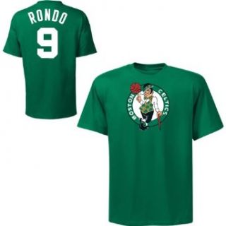 Rondo S/S Player Name And Number Tee (Kelly Green, Medium) Clothing