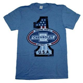 Chevrolet Number One USA Car Manufacturer Vintage Style Soft T Shirt