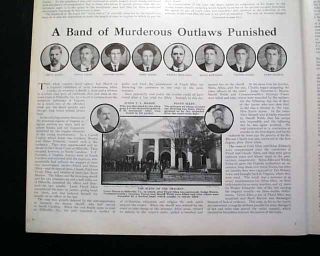 Floyd Allen Clan Gang Hillsville VA Virginia Courthouse Shootout 1913