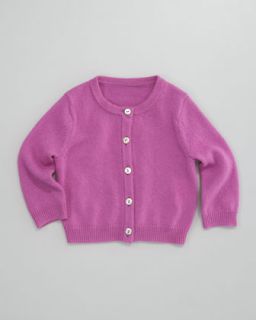 Z0UPP  Classic Cashmere Cardigan, Cyclamin Purple