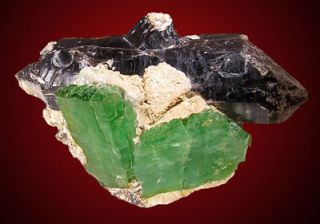 75 Green Hiddenite Crystals DT Smoky Quartz Afghanis