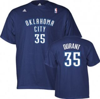 Kevin Durant adidas Navy Name and Number Oklahoma City