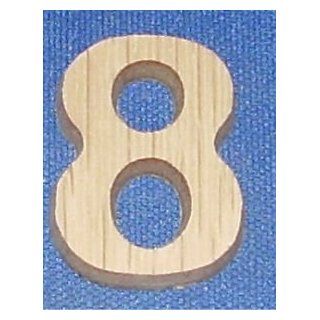 inch wood number 8   