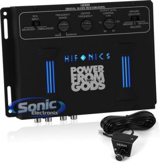 Hifonics HDBR Digital Bass Driver Restoration Processor w Bass Control