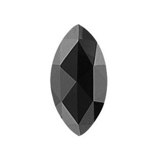 00x3.30x1.30 mm 0.19 Cts Loose Black Diamond ( Marquise Rose Cut AA