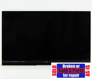 AS IS Broken Vizio M550SL 55 1080p HD TV for parts or repair
