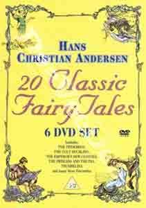 Hans Christian Andersen 20 Classic Fairy Tales NEW PAL Kids 6 DVD Set