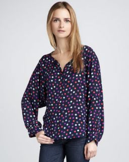 Splendid Mod Dot Blouse   