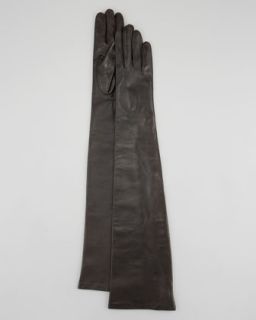 Portolano Leather Opera Length Gloves   