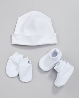 3XDQ Kissy Kissy Essentials Hat, Booties & Mittens