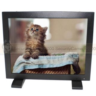 CCTV Camera Video 12 inch High Resolution LCD Monitor