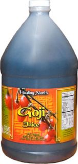 healing noni s 100 % pure goji juice all natural 4 gallons