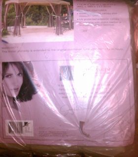 NEW in PKG Jaclyn Smith Dutch Harbor Replacement GAZEBO CANOPY
