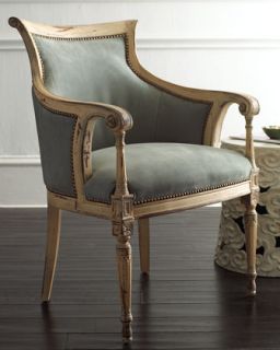 Old Hickory Tannery Slate Gray Chair   