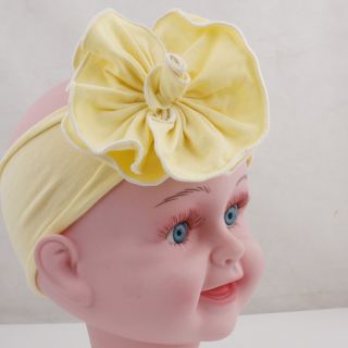  Toddler Girl Elastic With Flower Headband Hair Band D60L 