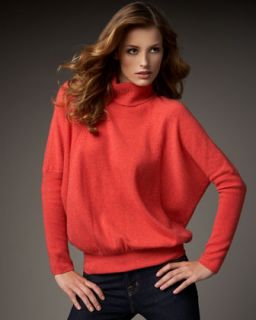 Lauren Hansen Cashmere Batwing Turtleneck   