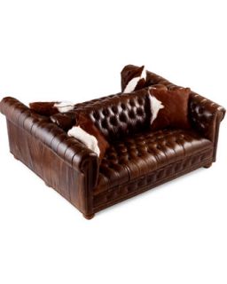 Conversation Leather Sofa   