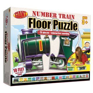 Number Train Floor Puzzle 26 pieces   Interactive …