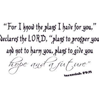 Jeremiah 2911 Wall Art, Hope and a Future, Plans for You