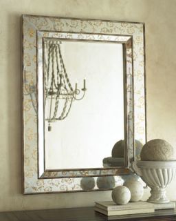 John Richard Collection Mirror with Gold Accents   