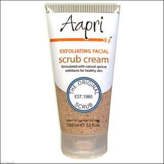  Face Scrub Facial Exfoliating Apricot Cream Healthy Skin 150ml