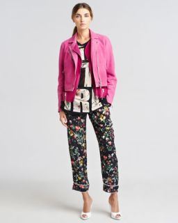 458P 3.1 Phillip Lim Trompe lOeil Layered Biker Jacket, Get It Girl