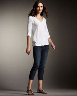 Brand Jeans Collette Murphy Cropped Skinny Jeans   