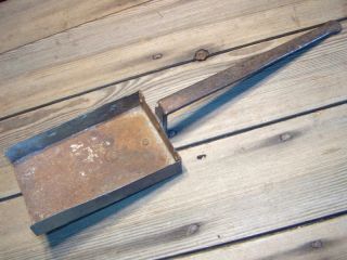  Antique Fireplace ash Shovel rustic hearth tool hand made blacksmith