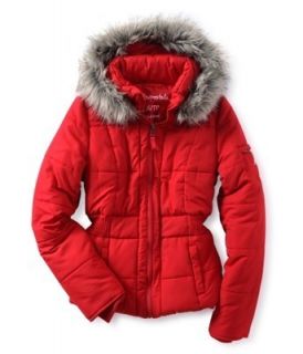 AEROPOSTALE A87 PUFFER COAT ~ RED ~ SZ M ~ NWT ~ AUTHENTIC ~ RETAILS