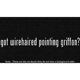 (2x) Got Wirehaired Pointing Griffon   Sticker   Decal