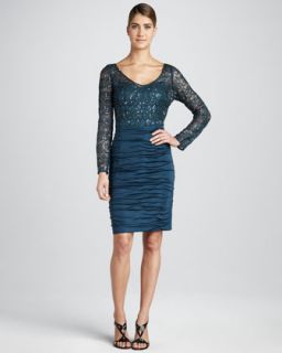 Kay Unger New York Combo Cocktail Dress   
