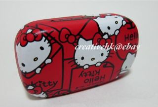 Japan Sanrio Hello Kitty Red Cell Phone Earphone Case
