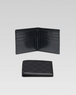 Gucci Canvas Bi Fold Wallet   