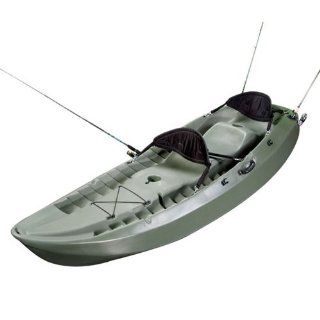  12 Angler Sit On Top Flatwater Fishing Kayak (Sand, 12 Feet) Sports