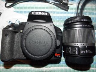 Canon EOS Rebel T1i 500D 15 5 MP W 18 55MM IS LENS LIGHTLY USED