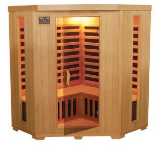  Hemlock 3 Person Carbon Heater Far Infrared Sauna