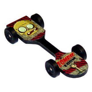 Zombie Zoom Extreme Speed Pinewood Derby Car Kit Toys