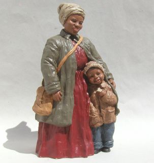 1988 Martha Holcombe Figurine Harriet Tubman Daniel All Gods Children
