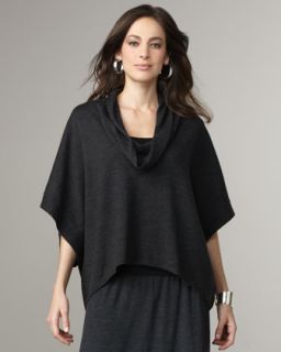 Eileen Fisher Cowl Neck Boxy Top   