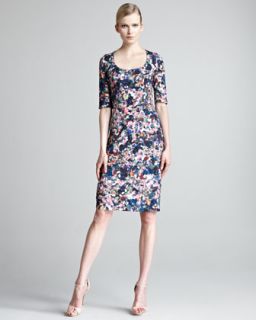 Erdem Etta Floral Print Dress   