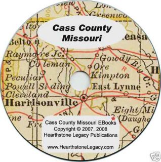 Cass County Missouri Harrisonville Genealogy History