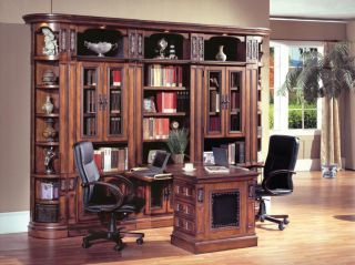  Desk  Partners Desk  Home Office Furniture  Cherry  Wood Desks NEW