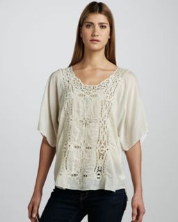 Scalloped Lace Top  