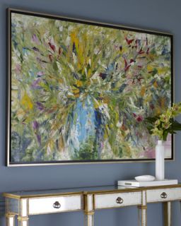 John Richard Collection Slickers Abstract Painting   