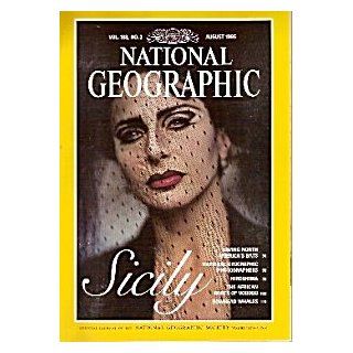 National Geographic Magazine August 1995 Sicily